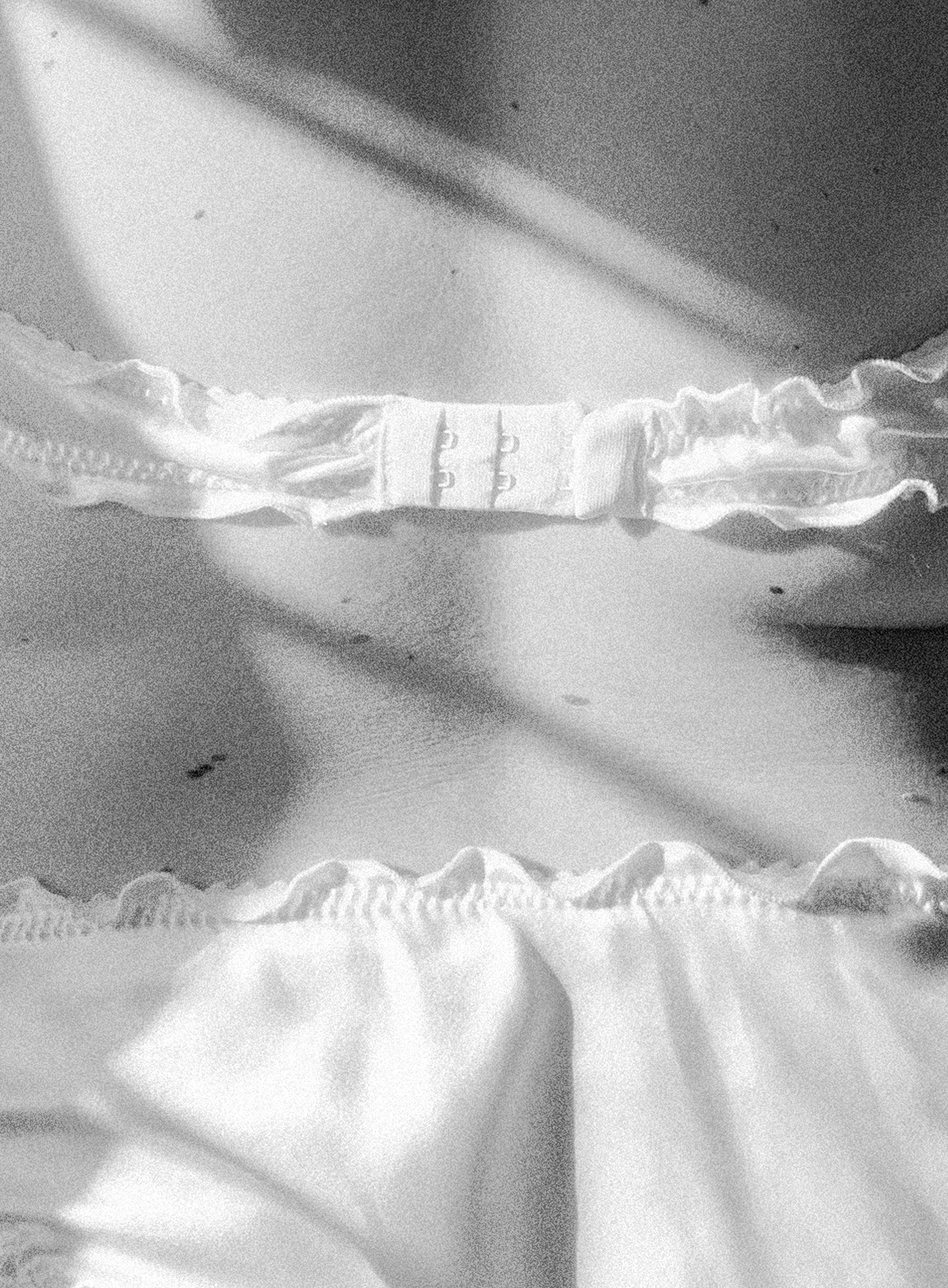 Arabella silky frill bra