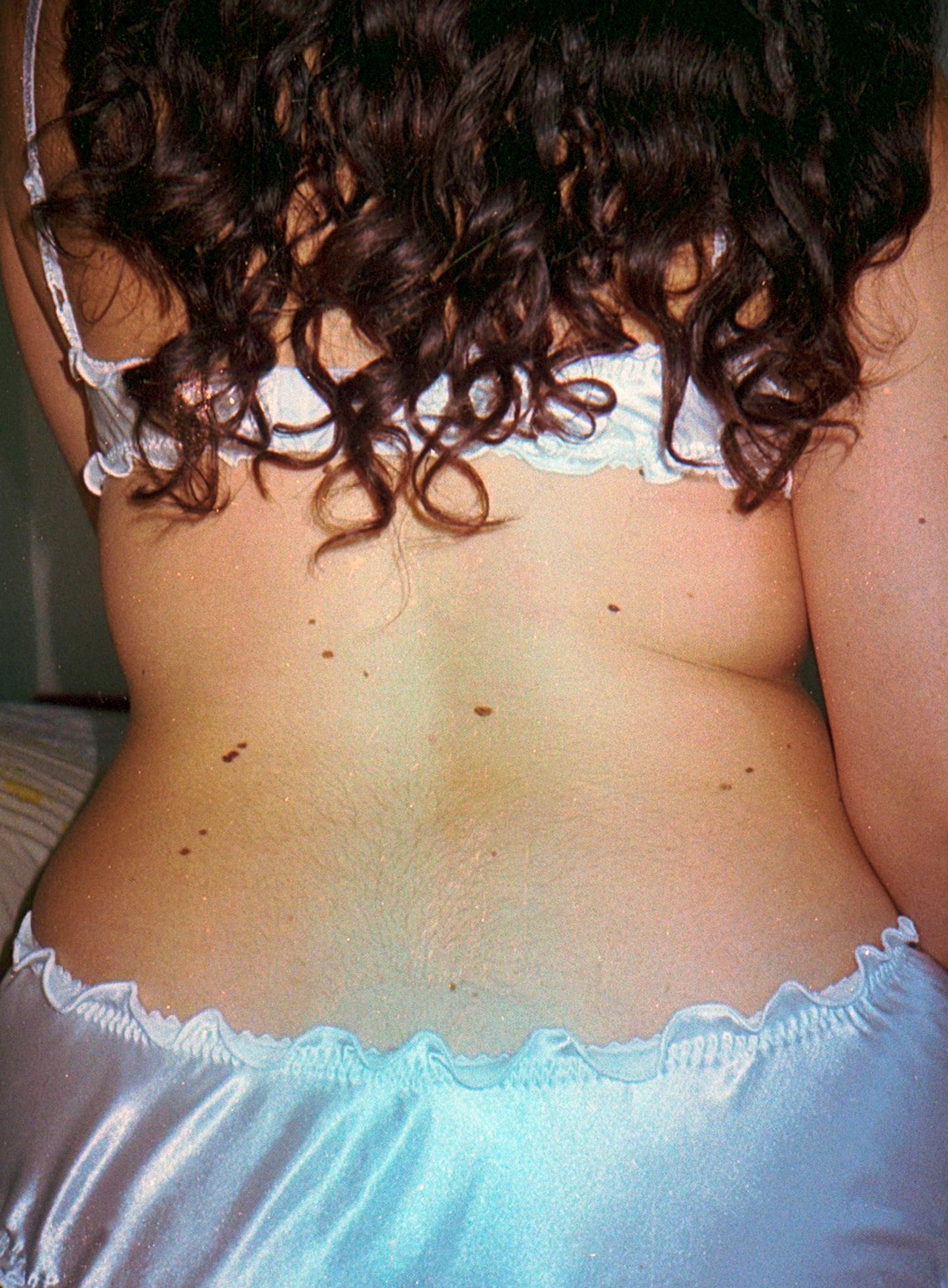 Arabella silky frill knicker