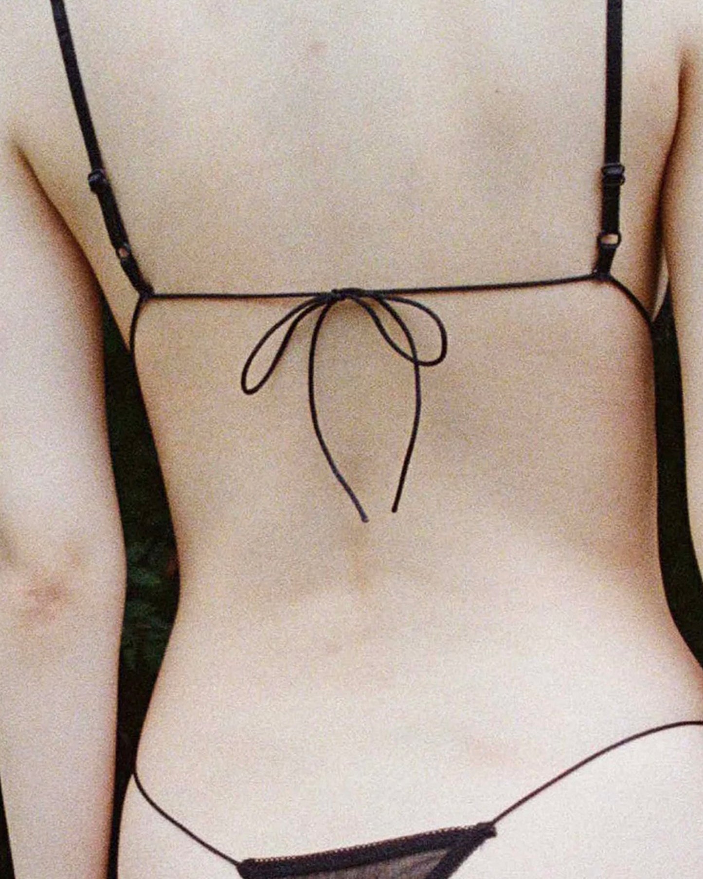 Lara silk chiffon bra