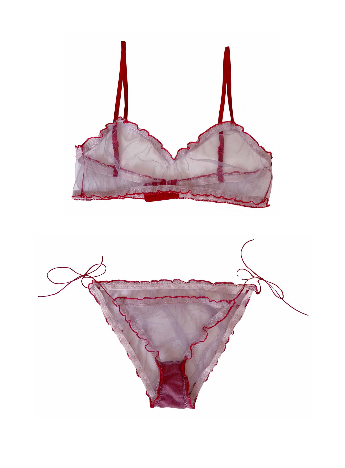 Maria tie side lingerie set