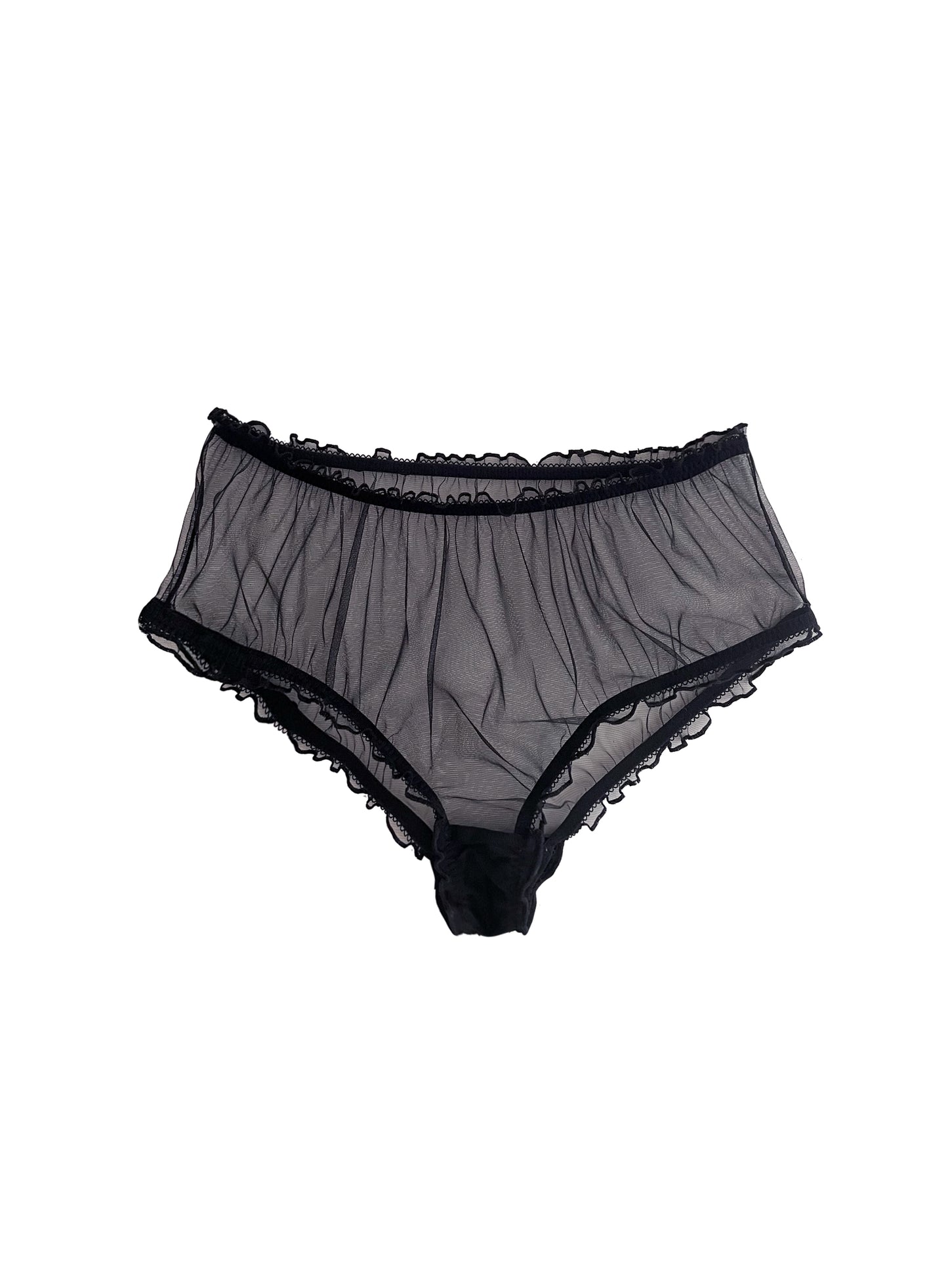 Maya black frill bloomer