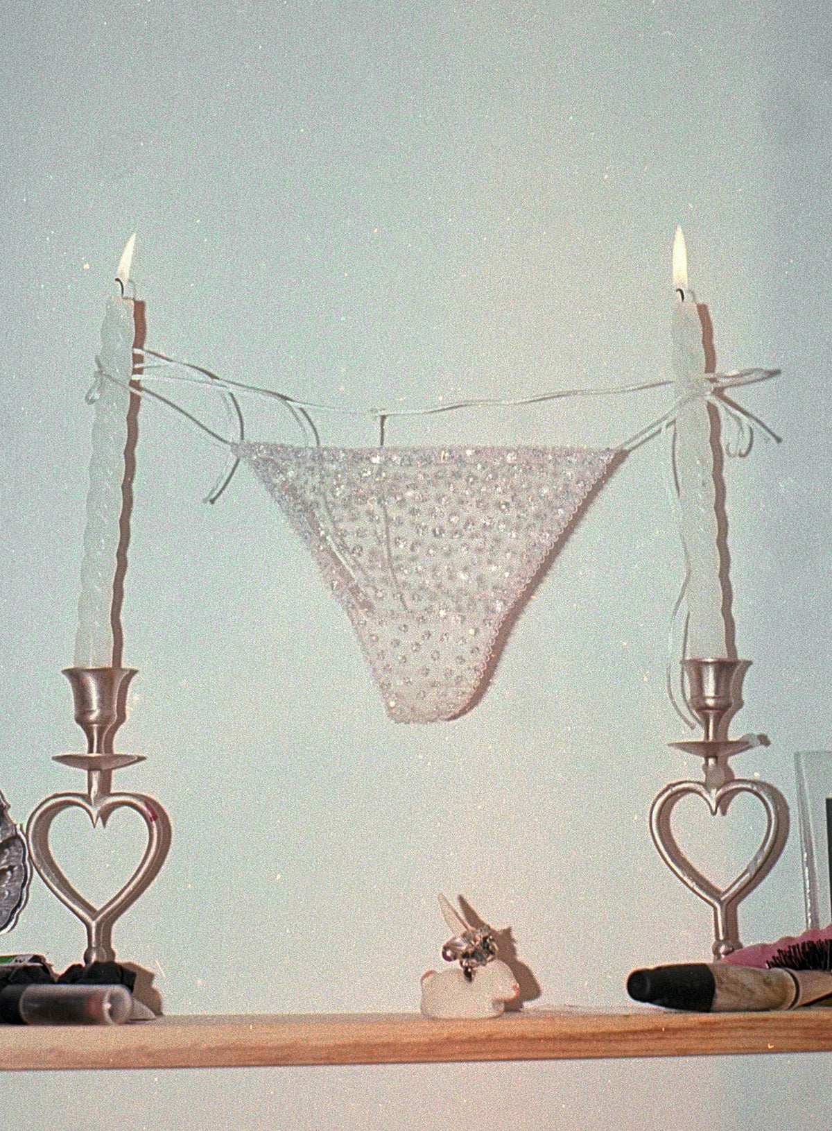 Gloth String Glitter G string – misscrofton