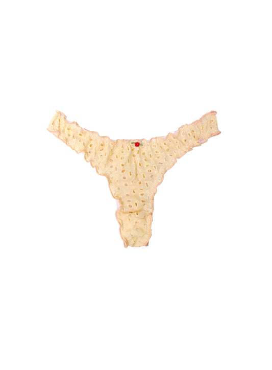 Broderie lace knicker