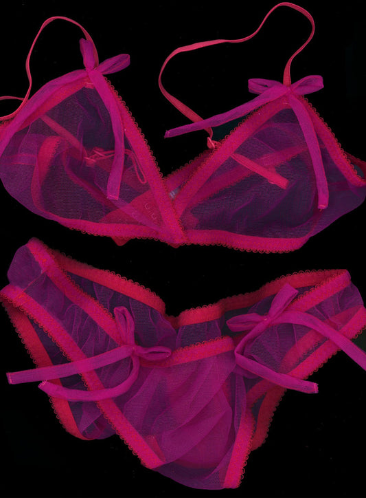 I'm yours - Pink lingerie set