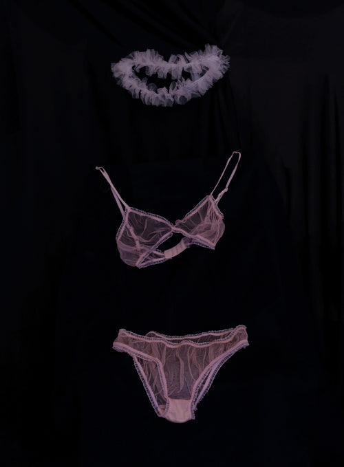 Barely there tulle set