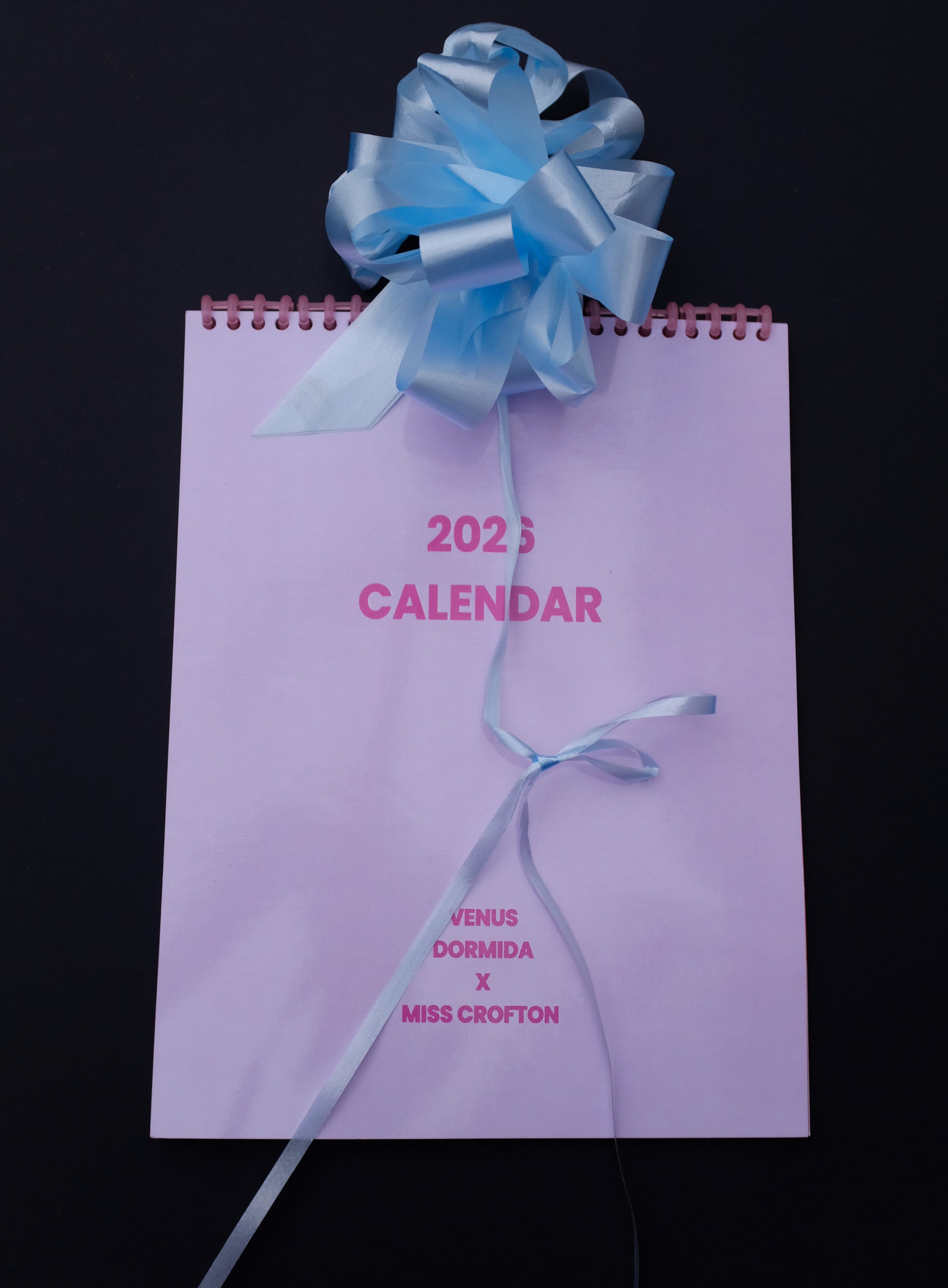 2026 CALENDAR VENUS DORMIDA X MISS CROFTON