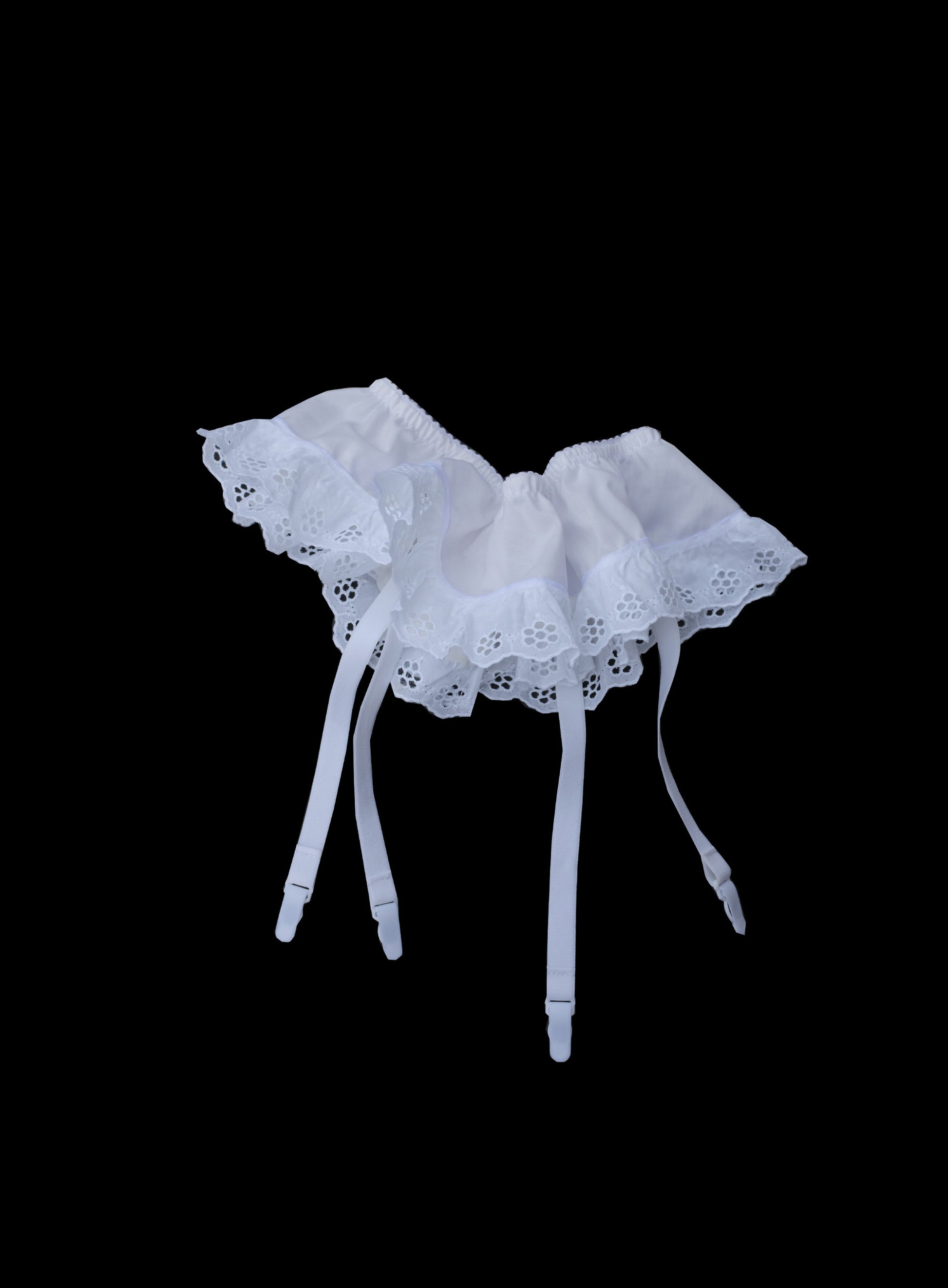 Frenchie cotton suspenders