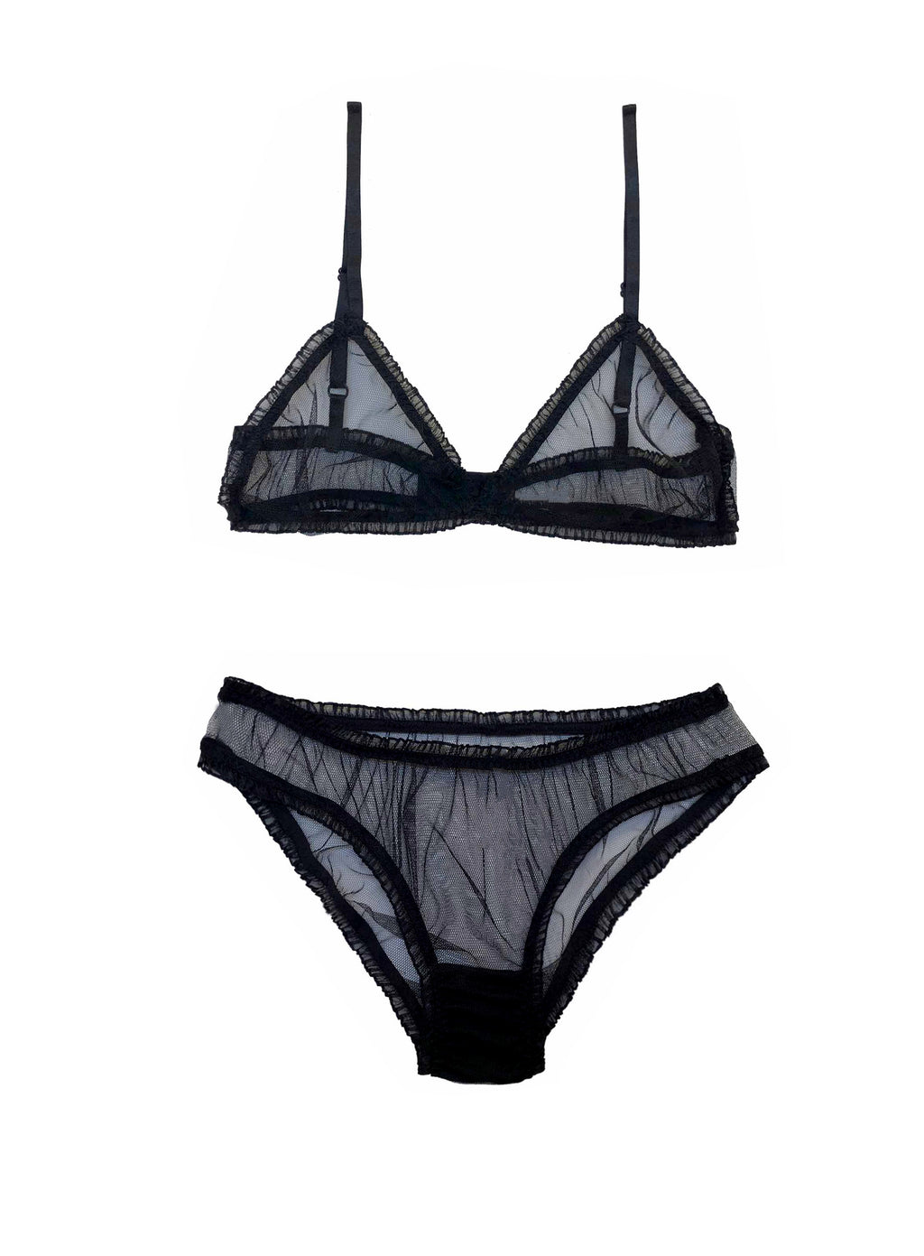 Barely there tulle set