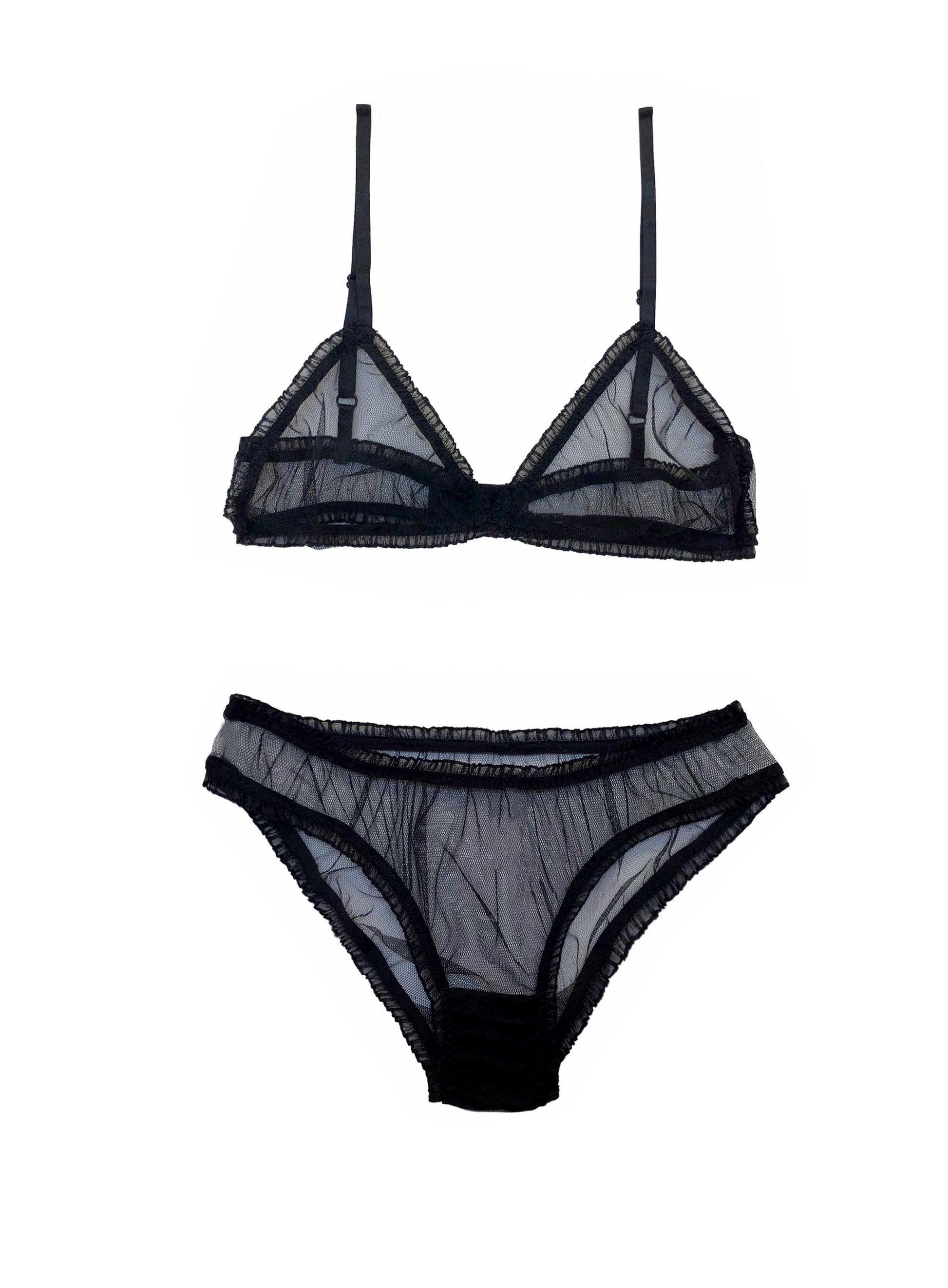 Barely there tulle set