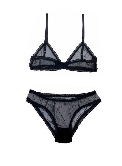 Barely there tulle set