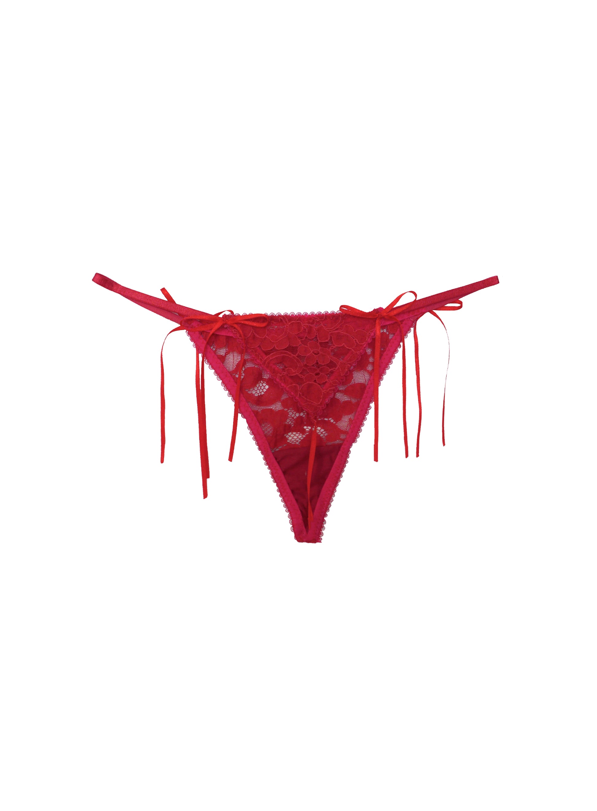 Nostalia - Red lace G-string