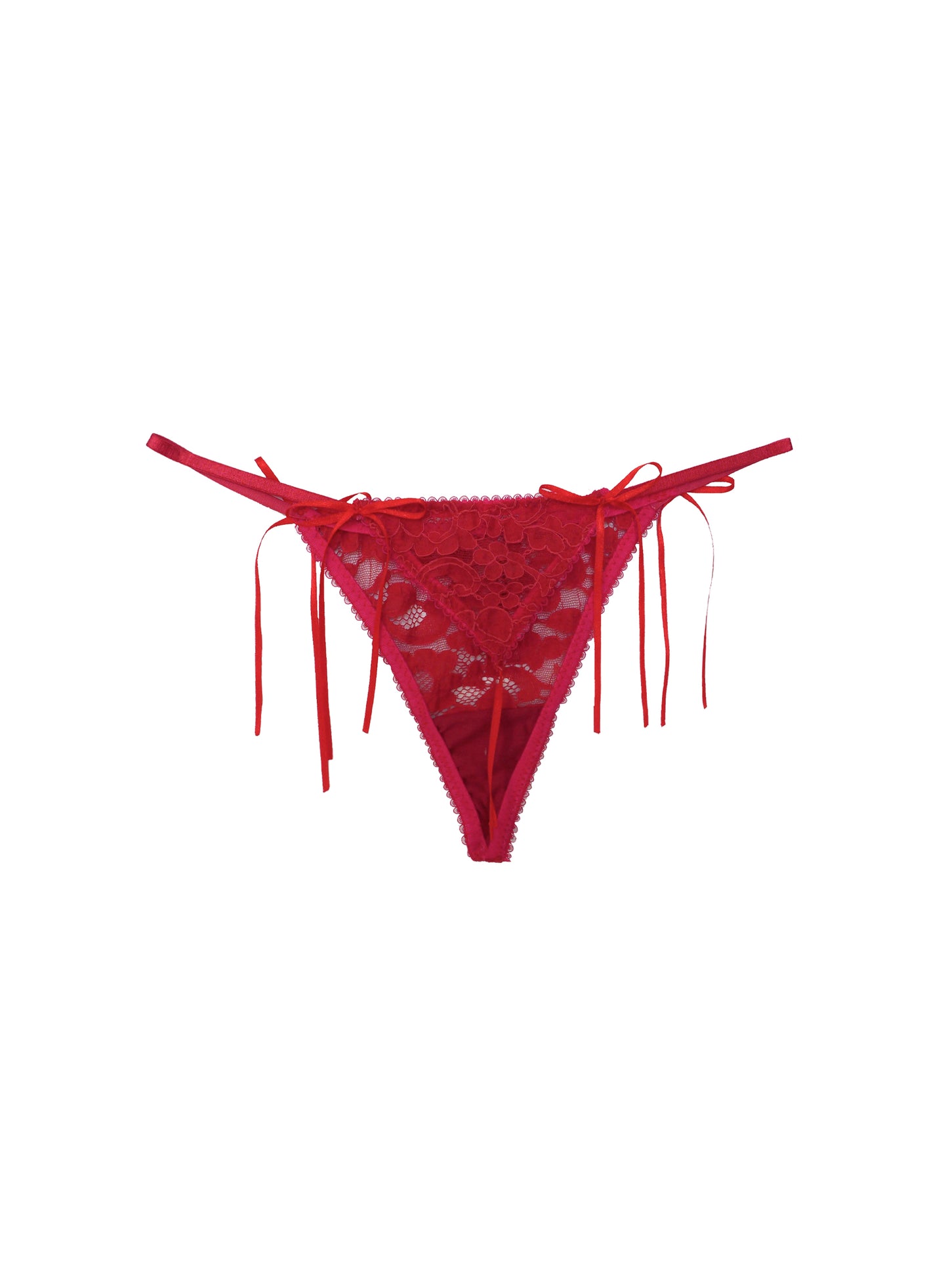 Nostalia - Red lace G-string