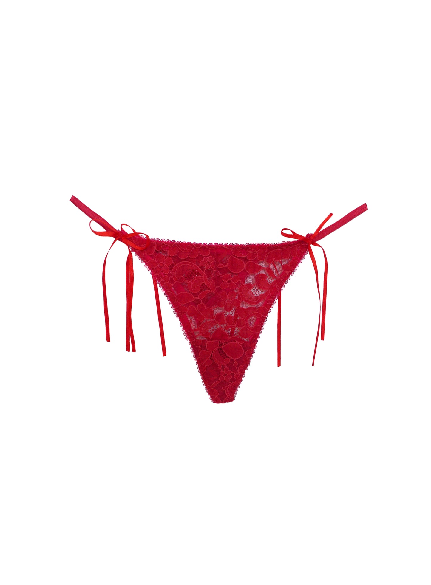 Nostalia - Red lace G-string
