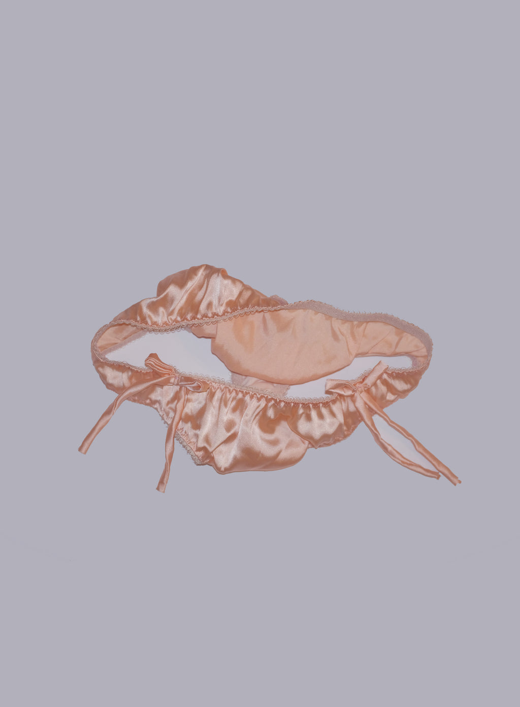 Hold me - satin bow knickers