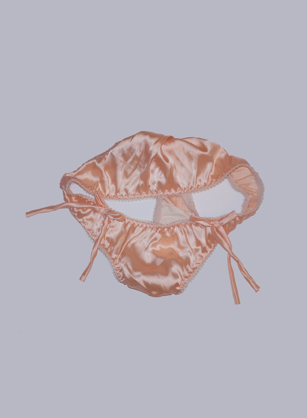 Hold me - satin bow knickers