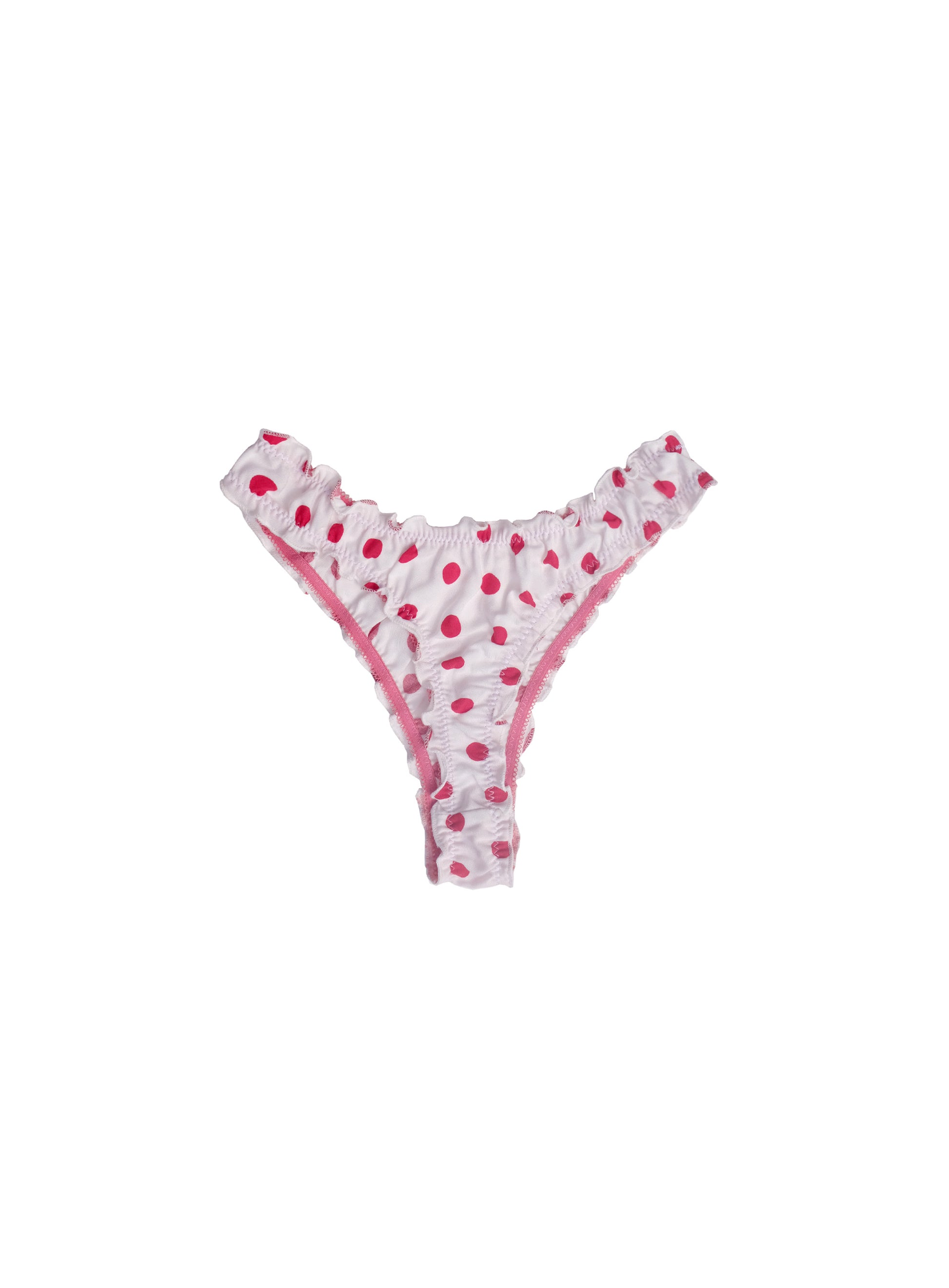 Polka dot thong