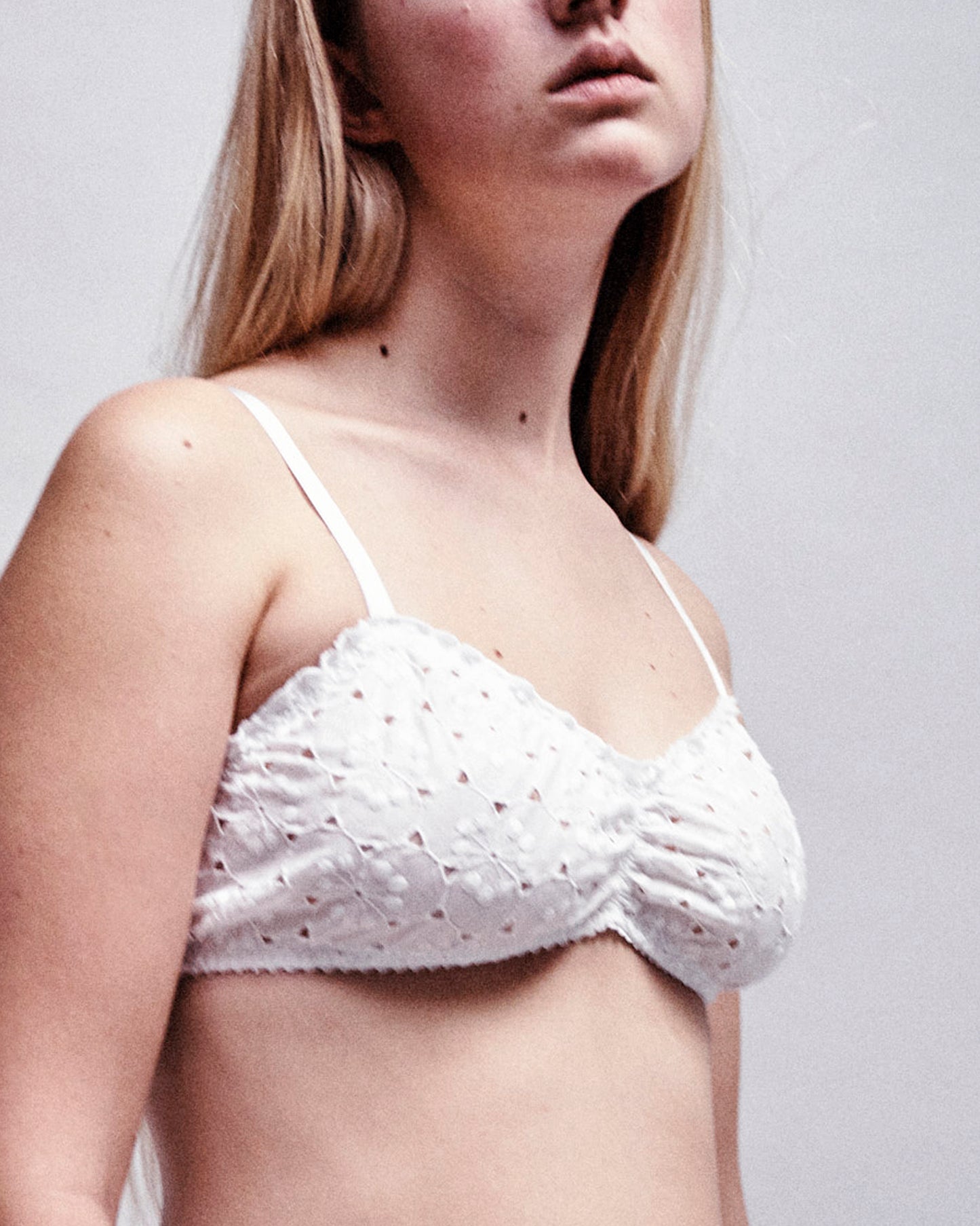 White cotton underwear set