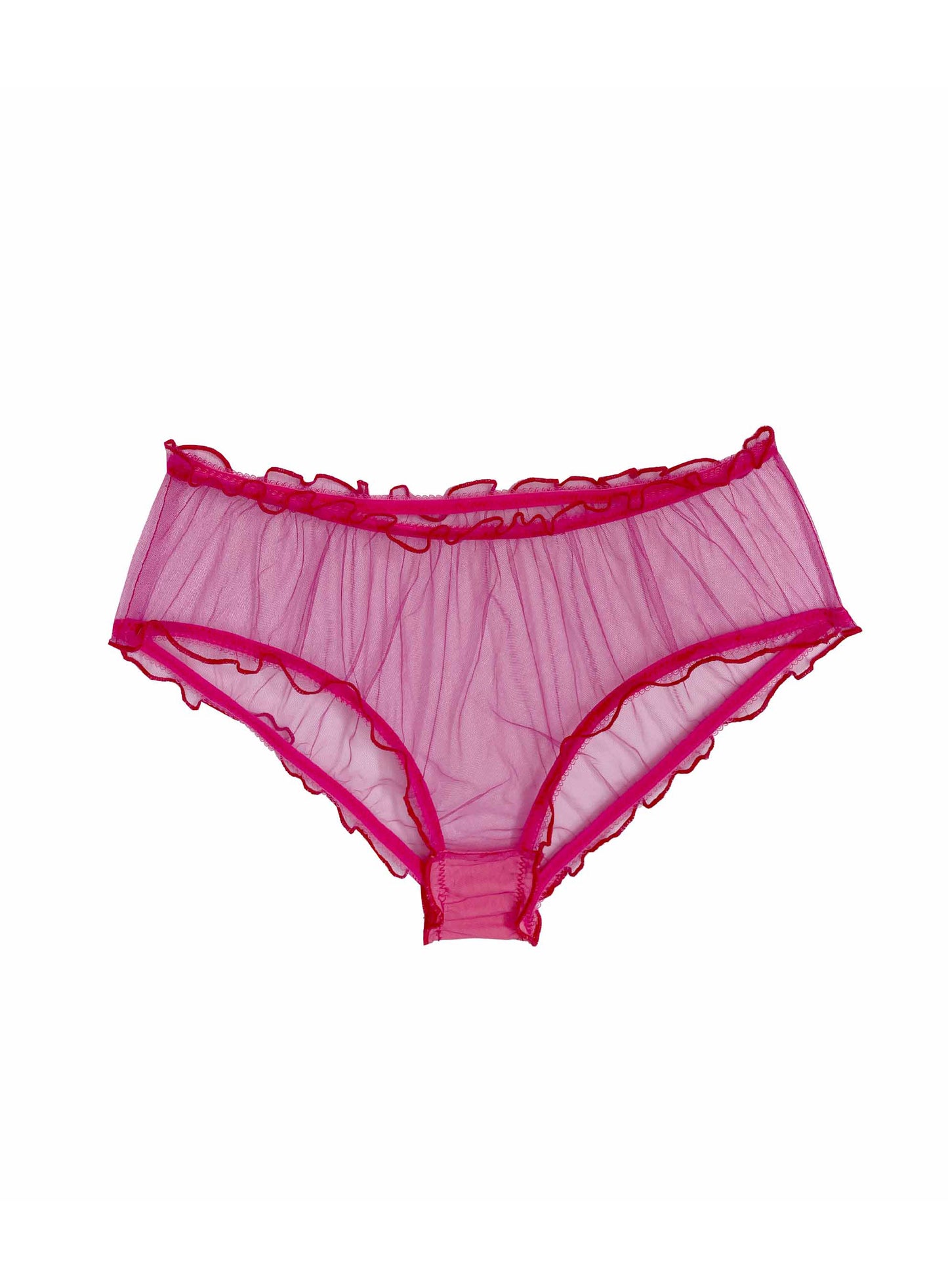 Maya pink frill bloomer